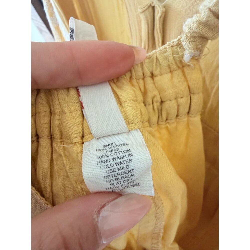 Raga Midi Gorgeous Yellow Dress Size Small - Picture 5 of 5